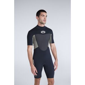 Animal Slater Mens 2mm Shorty Wetsuit - Black Animal Slater Mens 2mm Shorty Wetsuit - Black