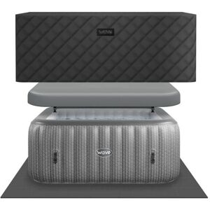 Wave Spas Pacific 4-Person EnergySave Hot Tub Bundle - Wave Spas Pacific 4-Person EnergySave Hot Tub Bundle -