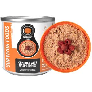 Expedition Foods Granola with Raspberries Survival Tin - Expedition Foods Granola with Raspberries Survival Tin -