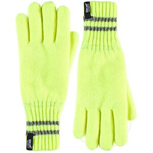 Heat Holders Mens Hi Vis Reflective Thermal Gloves - - Size: S-M Heat Holders Mens Hi Vis Reflective Thermal Gloves - - Size: S-M