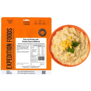 Expedition Foods Fish and Potato with Parsley Sauce (800kcal) - Expedition Foods Fish and Potato with Parsley Sauce (800kcal) -