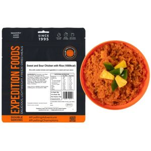 Expedition Foods Sweet and Sour Chicken with Rice (1000kcal) - Expedition Foods Sweet and Sour Chicken with Rice (1000kcal) -
