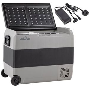 Dellonda 60L Portable Fridge/Freezer 12/24/230V Compressor - Dellonda 60L Portable Fridge/Freezer 12/24/230V Compressor -