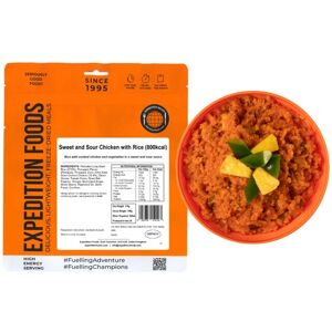Expedition Foods Sweet and Sour Chicken with Rice (800kcal) - Expedition Foods Sweet and Sour Chicken with Rice (800kcal) -