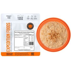 Expedition Foods Rice Pudding with Cinnamon Camping Food (450kcal) - Expedition Foods Rice Pudding with Cinnamon Camping Food (450kcal) -