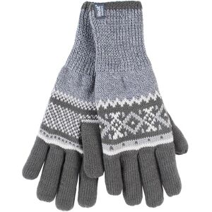 Heat Holders Mens Nordic Fleece Lined Thermal Gloves - - Size: S-M Heat Holders Mens Nordic Fleece Lined Thermal Gloves - - Size: S-M