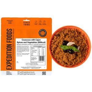 Expedition Foods Vegan Couscous Cajun Spices & Vegetables (800kcal) - Expedition Foods Vegan Couscous Cajun Spices & Vegetables (800kcal) -