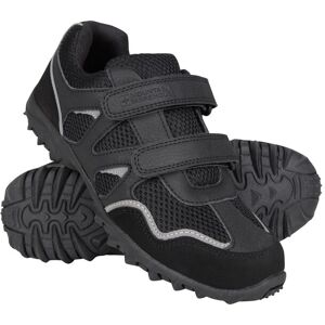 Mountain Warehouse Mars Kids Adaptive Non-Marking Trainers - Black - Black - Size: 13 Mountain Warehouse Mars Kids Adaptive Non-Marking Trainers - Black - Black - Size: 13