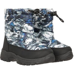 Mountain Warehouse Caribou Toddler Adaptive Printed Snow Boots - Black Mountain Warehouse Caribou Toddler Adaptive Printed Snow Boots - Black