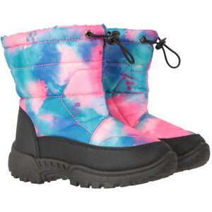 Mountain Warehouse Caribou Toddler Adaptive Printed Snow Boots - Pink Mountain Warehouse Caribou Toddler Adaptive Printed Snow Boots - Pink