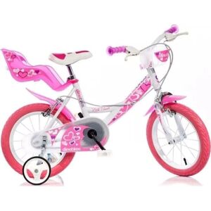 Dino Little Heart 16" Kids Bike - Dino Little Heart 16" Kids Bike -