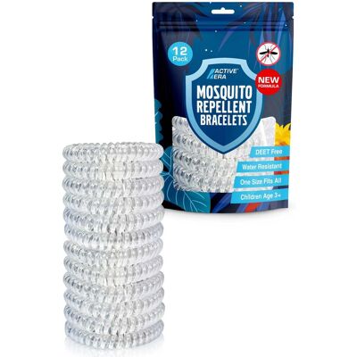 Active Mosquito Bands 12 Pack - - Size: ONESIZE Active Mosquito Bands 12 Pack - - Size: ONESIZE