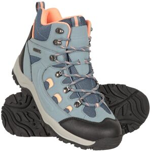 Mountain Warehouse Adventurer Womens Waterproof Walking Boots - Blue - Blue - Size: 5 Mountain Warehouse Adventurer Womens Waterproof Walking Boots - Blue - Blue - Size: 5