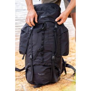Mountain Warehouse Tor 85 Litre Rucksack - Black Mountain Warehouse Tor 85 Litre Rucksack - Black