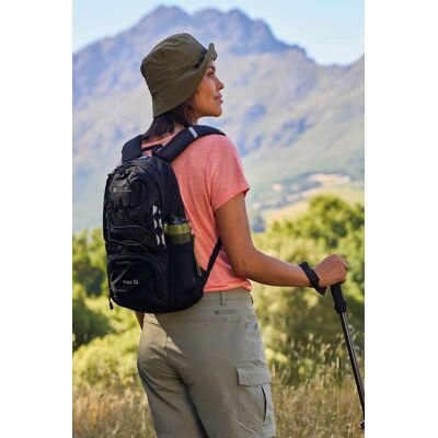 Mountain Warehouse Pace 12L Rucksack - Black Mountain Warehouse Pace 12L Rucksack - Black