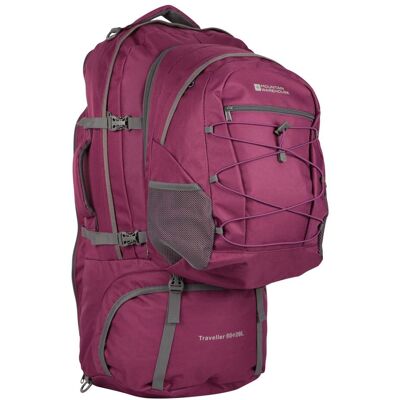 Mountain Warehouse Traveller 60L 20L Backpack - Purple Mountain Warehouse Traveller 60L 20L Backpack - Purple