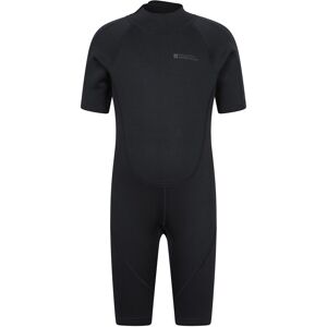 Mountain Warehouse Kids Shorty 2. 5/2mm Wetsuit - Black - Black - Size: 11-12y Mountain Warehouse Kids Shorty 2. 5/2mm Wetsuit - Black - Black - Size: 11-12y