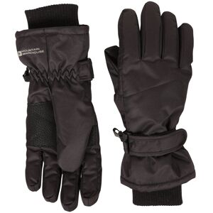 Mountain Warehouse IsoTherm Womens Waterproof Ski Gloves - Black - Black - Size: L Mountain Warehouse IsoTherm Womens Waterproof Ski Gloves - Black - Black - Size: L
