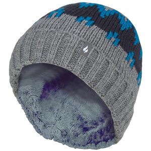 Heat Holders Kids Ribbed Soft Pom Pom Beanie Hat - - Size: ONESIZE Heat Holders Kids Ribbed Soft Pom Pom Beanie Hat - - Size: ONESIZE