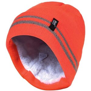 Heat Holders Mens Hi Vis Reflective Thermal Beanie Hat - - Size: ONESIZE Heat Holders Mens Hi Vis Reflective Thermal Beanie Hat - - Size: ONESIZE