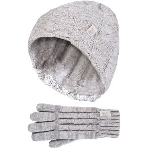 Heat Holders Kids Cable Knit Hat and Gloves Set - - Size: M Heat Holders Kids Cable Knit Hat and Gloves Set - - Size: M