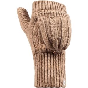 Heat Holders Womens Knit Thermal Fingerless Converter Gloves - - Size: ONESIZE Heat Holders Womens Knit Thermal Fingerless Converter Gloves - - Size: ONESIZE