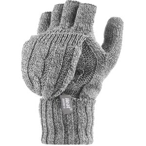 Heat Holders Womens Knit Thermal Fingerless Converter Gloves - - Size: ONESIZE Heat Holders Womens Knit Thermal Fingerless Converter Gloves - - Size: ONESIZE