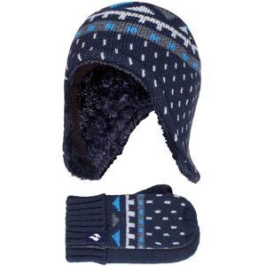 Heat Holders Kids Faux Fur Hat and Mittens Set - - Size: ONESIZE Heat Holders Kids Faux Fur Hat and Mittens Set - - Size: ONESIZE