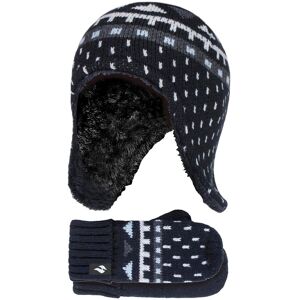 Heat Holders Kids Faux Fur Hat and Mittens Set - - Size: ONESIZE Heat Holders Kids Faux Fur Hat and Mittens Set - - Size: ONESIZE