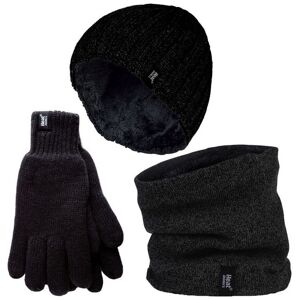 Heat Holders Mens Hat, Neck Warmer & Gloves Accessories Set - - Size: L-XL Heat Holders Mens Hat, Neck Warmer & Gloves Accessories Set - - Size: L-XL