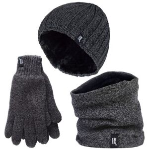 Heat Holders Mens Hat, Neck Warmer & Gloves Accessories Set - - Size: L-XL Heat Holders Mens Hat, Neck Warmer & Gloves Accessories Set - - Size: L-XL