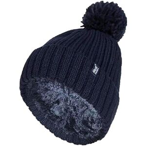 Heat Holders Womens Thermal Winter Bobble Hat with Pom Pom - - Size: ONESIZE Heat Holders Womens Thermal Winter Bobble Hat with Pom Pom - - Size: ONESIZE