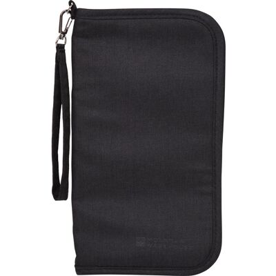 Mountain Warehouse Travel Organiser Wallet - Black - Black - Size: ONE Mountain Warehouse Travel Organiser Wallet - Black - Black - Size: ONE