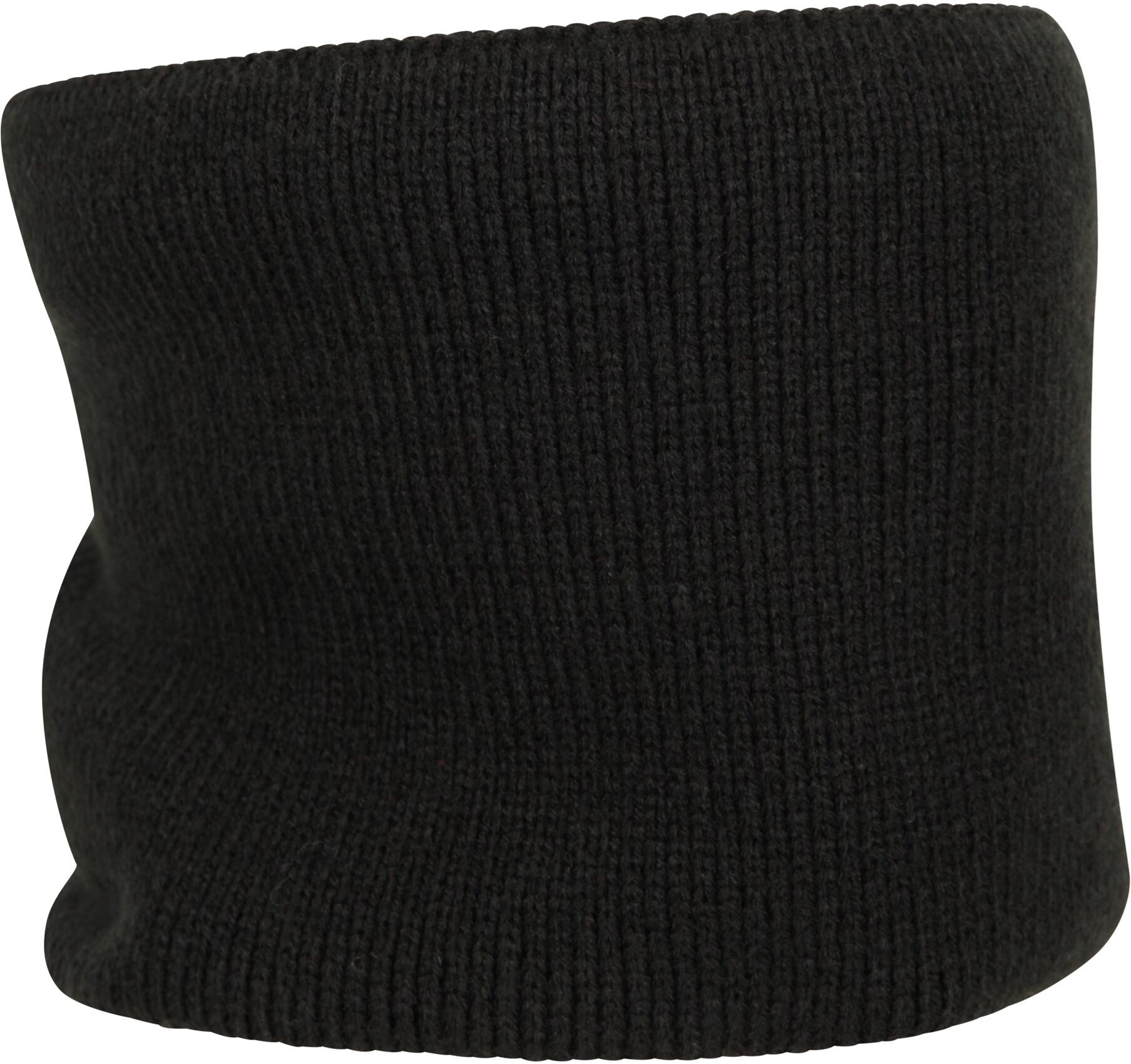 Mountain Warehouse Mens IsoTherm Fur Lined Neck Gaiter - Black - Black - Size: ONE