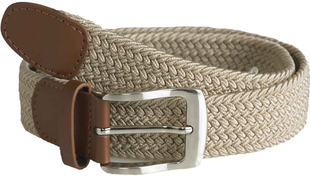 Duke Frank Mens King Size Stretch Braided Belt - - Size: XXL