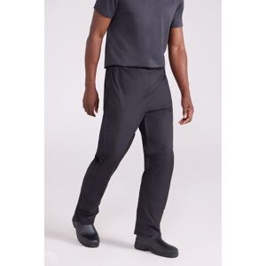 Mountain Warehouse Downpour Mens Waterproof Trousers - Black - Black - Size: 3XL Mountain Warehouse Downpour Mens Waterproof Trousers - Black - Black - Size: 3XL