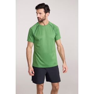 Mountain Warehouse Endurance Mens IsoCool Active T-Shirt - Green - Green - Size: XS Mountain Warehouse Endurance Mens IsoCool Active T-Shirt - Green - Green - Size: XS