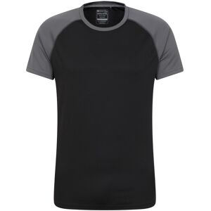 Mountain Warehouse Endurance Mens IsoCool Active T-Shirt - Black - Black - Size: XS Mountain Warehouse Endurance Mens IsoCool Active T-Shirt - Black - Black - Size: XS