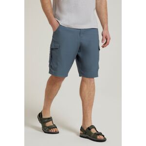 Mountain Warehouse Lakeside Mens Cargo Shorts - Blue - Blue - Size: W42 Mountain Warehouse Lakeside Mens Cargo Shorts - Blue - Blue - Size: W42