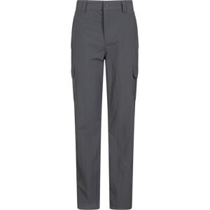 Mountain Warehouse Explore Mens Trousers - Short Length - Grey - Grey - Size: W36 Mountain Warehouse Explore Mens Trousers - Short Length - Grey - Grey - Size: W36