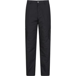 Mountain Warehouse Winter Trek II Mens Trousers - Short Length - Black - Black - Size: W30 Mountain Warehouse Winter Trek II Mens Trousers - Short Length - Black - Black - Size: W30
