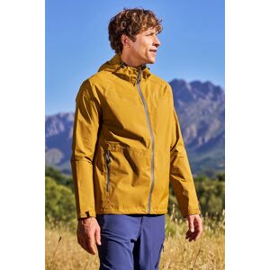 Mountain Warehouse Summit Extreme 2. 5 Layer Waterproof Mens Jacket - Yellow - Yellow - Size: XS Mountain Warehouse Summit Extreme 2. 5 Layer Waterproof Mens Jacket - Yellow - Yellow - Size: XS