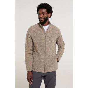 Mountain Warehouse Snowdon II Mens Full-Zip Fleece Jacket - Brown - Brown - Size: S Mountain Warehouse Snowdon II Mens Full-Zip Fleece Jacket - Brown - Brown - Size: S