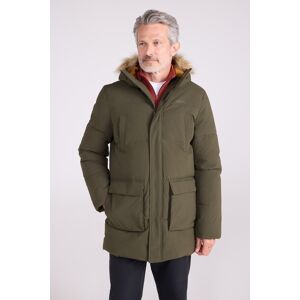 Mountain Warehouse Fern Mens Water Resistant Padded Parka - Green - Green - Size: XXL Mountain Warehouse Fern Mens Water Resistant Padded Parka - Green - Green - Size: XXL