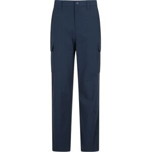 Mountain Warehouse Delta Mens Cargo Stretch Trousers - Short Length - Navy - Navy - Size: W28 Mountain Warehouse Delta Mens Cargo Stretch Trousers - Short Length - Navy - Navy - Size: W28