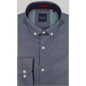 Steel & Jelly Mens Chambray Limited Edition Slim Fit Shirt - Steel & Jelly Mens Chambray Limited Edition Slim Fit Shirt -