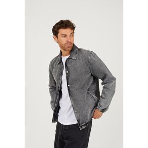 Brave Soul Denim Coach Style Mens Jacket - - Size: L Brave Soul Denim Coach Style Mens Jacket - - Size: L