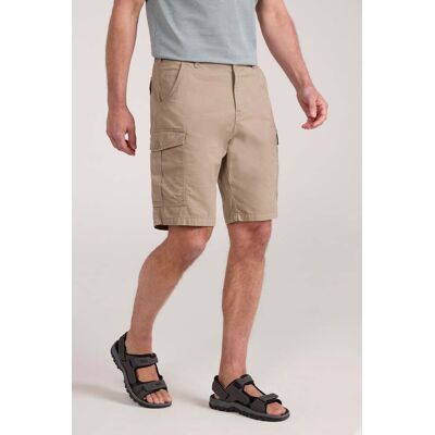 Mountain Warehouse Lakeside Mens Cargo Shorts - Beige - Beige - Size: W38 Mountain Warehouse Lakeside Mens Cargo Shorts - Beige - Beige - Size: W38