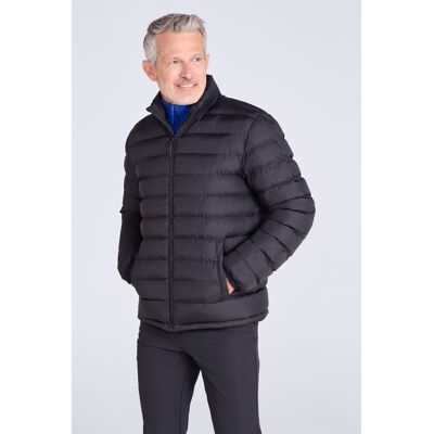 Mountain Warehouse Vista Mens Padded Jacket - Black - Black - Size: XS Mountain Warehouse Vista Mens Padded Jacket - Black - Black - Size: XS
