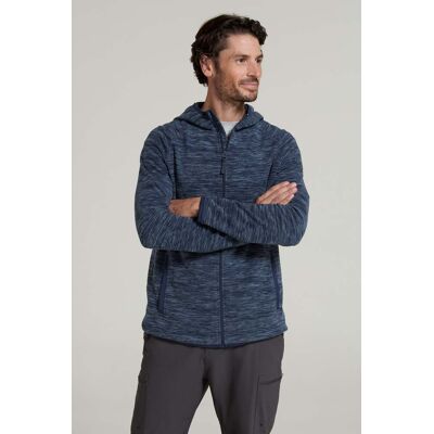 Mountain Warehouse Snowdon II Mens Hoodie - Blue - Blue - Size: 3XL Mountain Warehouse Snowdon II Mens Hoodie - Blue - Blue - Size: 3XL
